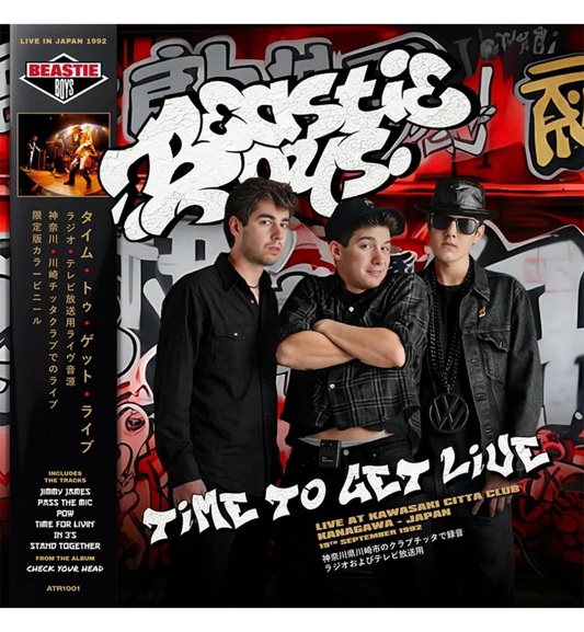Beastie Boys – Time to Get Live: Japan 1992 (12-Inch Album on Red Vinyl)