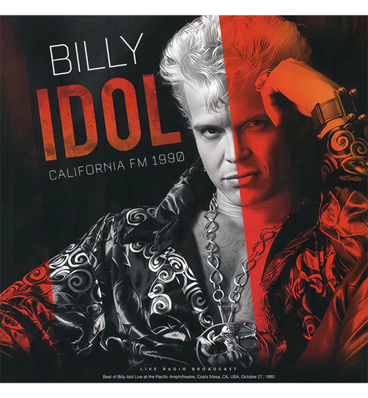 Billy Idol – California FM 1990 (12-Inch Album on 180g Vinyl)