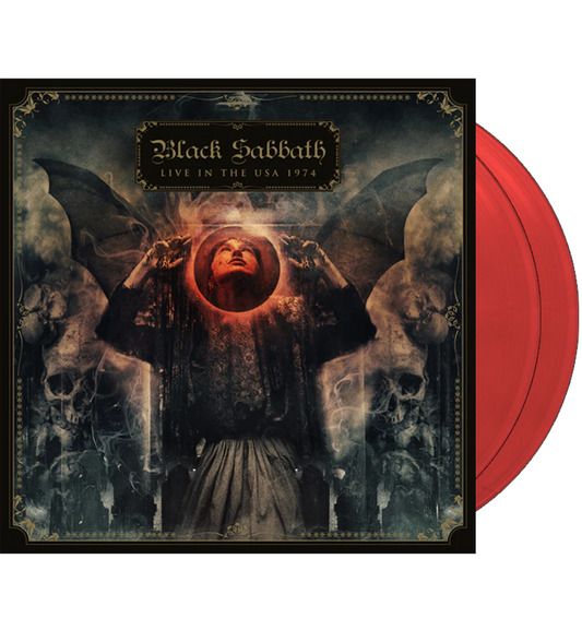 Black Sabbath – Live in the USA, 1974 (Limited Edition Double Album on Red Vinyl)