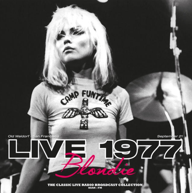 Blondie - Live at the Old Waldorf Theatre 1977 (Limited Edition Hand Numbered on 180g Clear & Violet Spatter Vinyl)