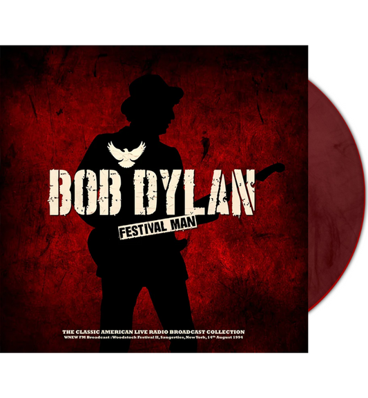 Bob Dylan – Festival Man: Woodstock ’94 (Limited Edition Hand Numbered on 180g Red Marble Vinyl)
