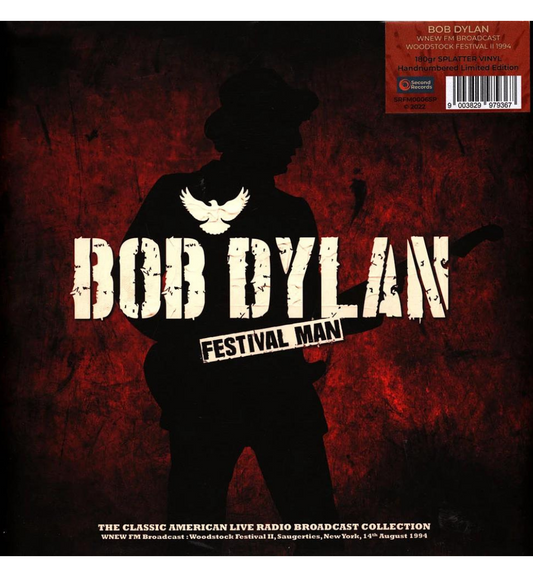 Bob Dylan - Festival Man – Woodstock Festival II 1994 (Limited Edition Hand Numbered on 180g Splatter Vinyl)