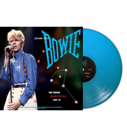 David Bowie - Live at the Forum Montreal 1983 (Double Album on 180g Turquoise Vinyl)