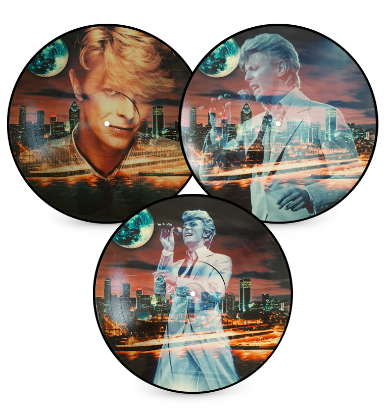 David Bowie - Serious Moonlight Tour - Montreal 1983 (Limited Edition 3-LP Picture Disc Set)