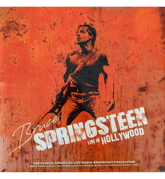 Bruce Springsteen - Live in Hollywood 1992 (Limited Edition Hand Numbered on 180g Orange & Yellow Splatter Vinyl)