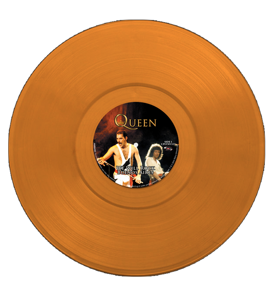 Queen – We Will Rock Buenos Aires (Limited Edition Numbered 12-Inch Album on Orange Vinyl)
