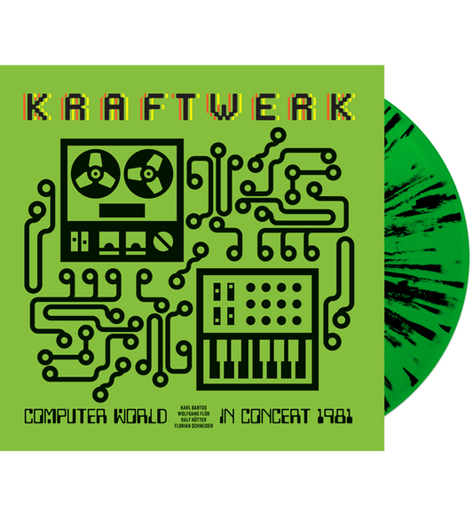 Kraftwerk - Computer World In Concert 1981 (Limited Edition Hand Numbered on Splatter Vinyl) Numbers 001 - 010