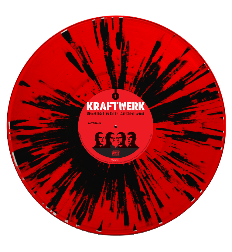 Kraftwerk - Computer World Live From Tokyo (2-LP Limited Edition Bundle on Splatter Vinyl)