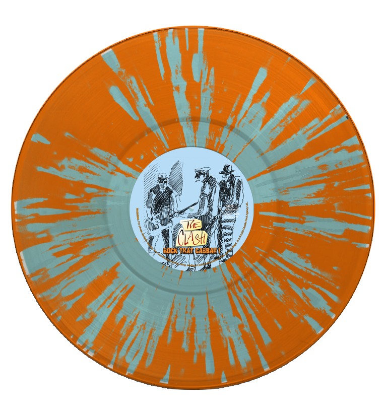 The Clash – Rock That Casbah! (Limited Edition Hand Numbered on Splatter Vinyl) Numbers 001 - 010