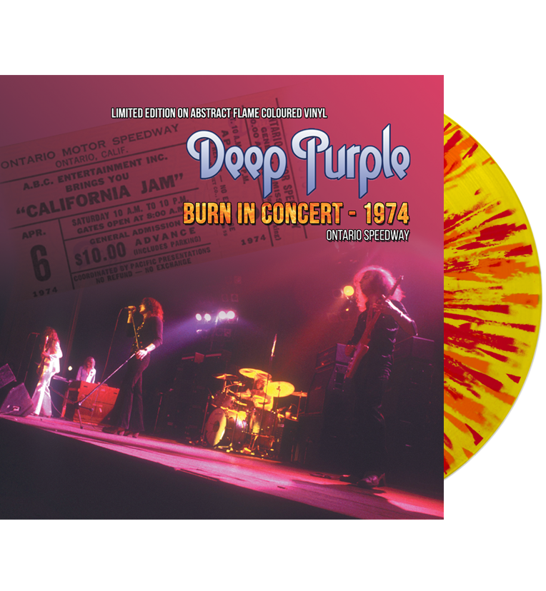 Deep Purple - Burn In Concert 1974 (Limited Edition on Splatter Deep Purple - Burn In Concert 1974 (Limited Edition on Splatter