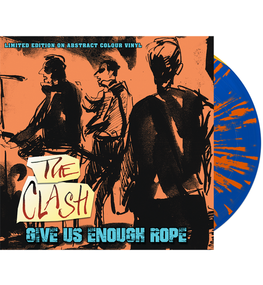 The Clash – Give Us Enough Rope (Limited Edition On Hand Numbered Abstract Colour Vinyl)