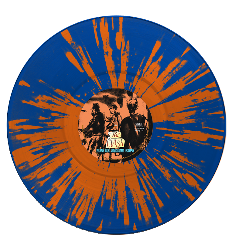 The Clash – Give Us Enough Rope (Limited Edition On Hand Numbered Abstract Colour Vinyl)