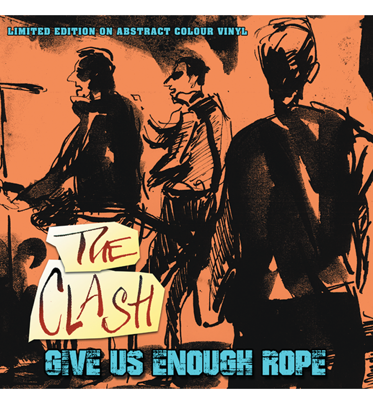 The Clash – Give Us Enough Rope (Limited Edition On Hand Numbered Abstract Colour Vinyl)