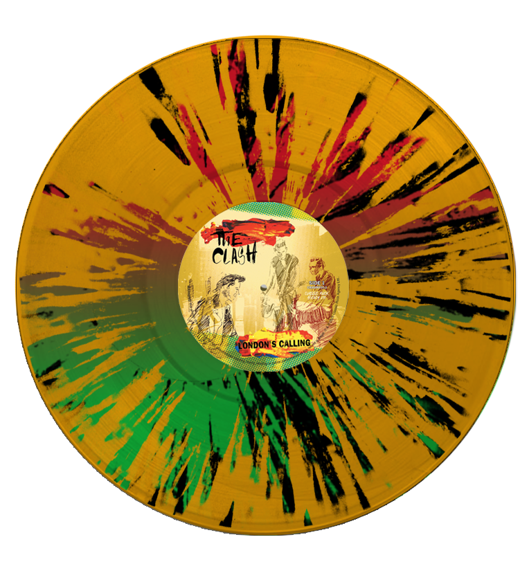 The Clash – London's Calling (Hand Numbered On Abstract Colour Vinyl)