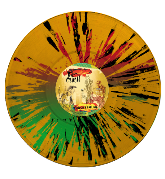 The Clash – London's Calling (Hand Numbered On Abstract Colour Vinyl) Numbers 001 - 010
