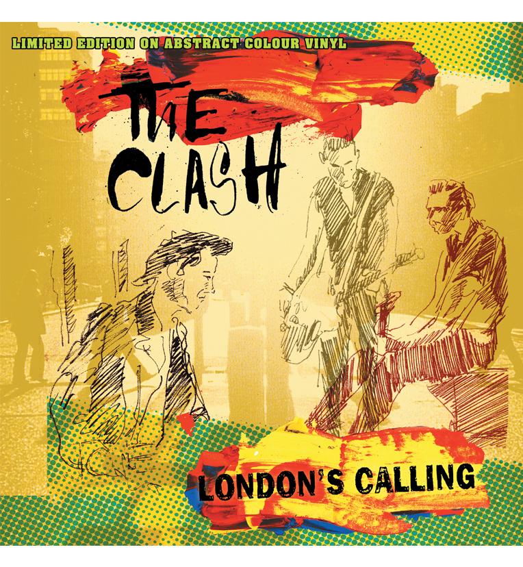 The Clash – London's Calling (Hand Numbered On Abstract Colour Vinyl)