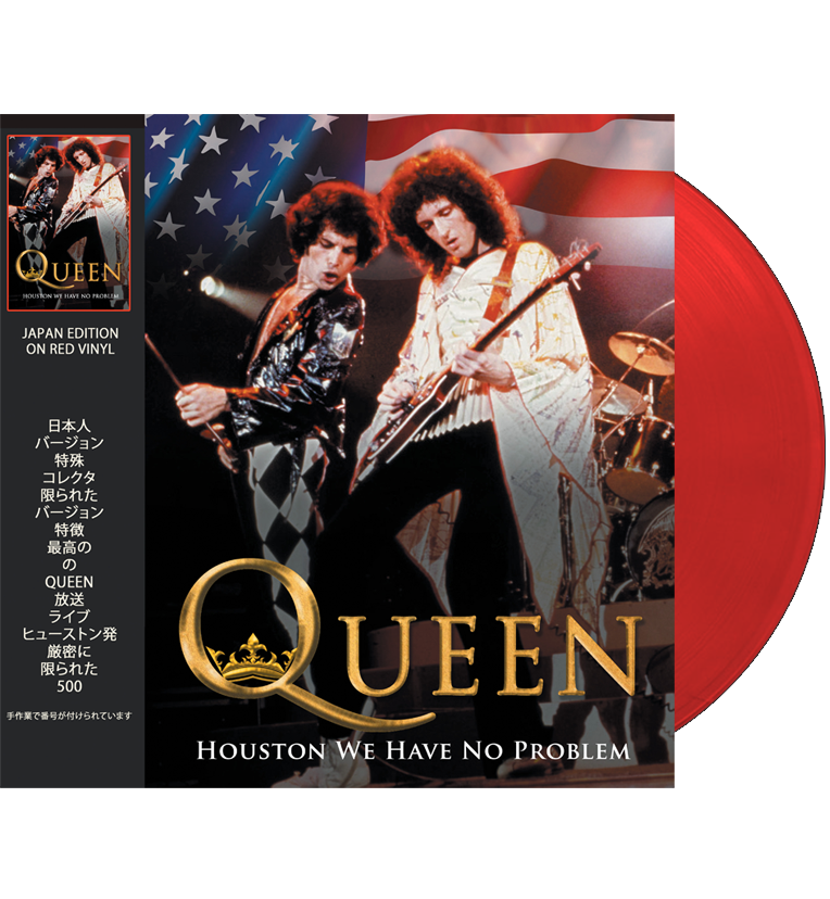 Queen - Houston We Have No Problem (Limited Edition Numbered 12-Inch Album on Red Vinyl)