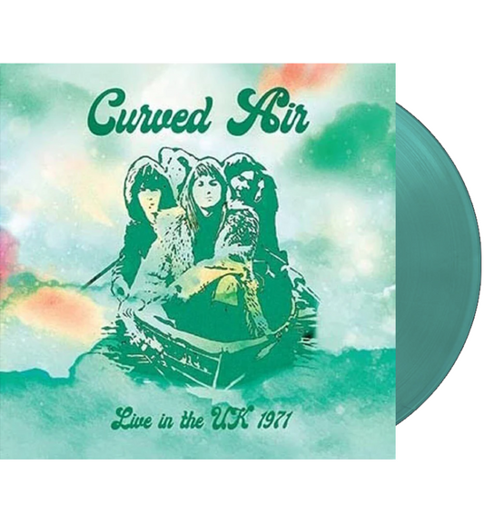 Curved Air – Live in the UK 1971 (Limited Edition Hand Numbered on 180g Light Green Vinyl)