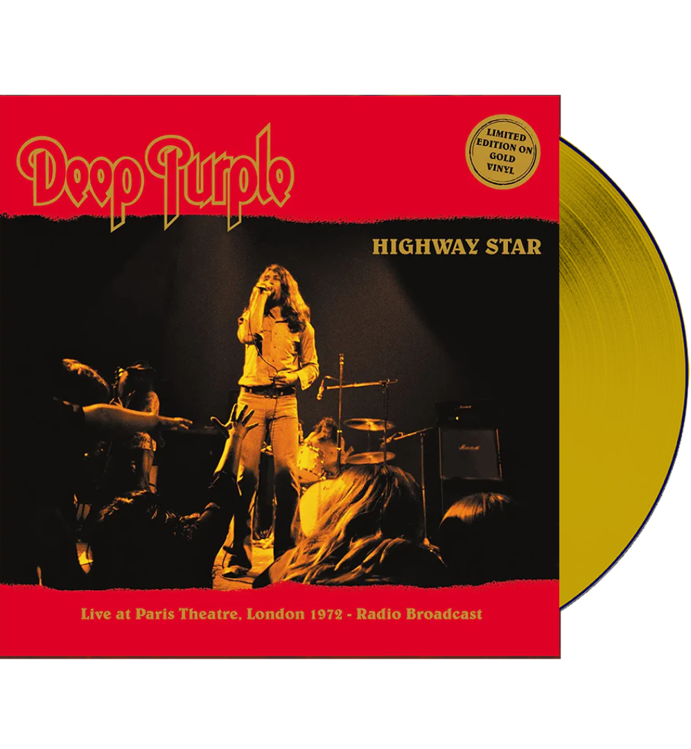 Deep Purple – Highway Star: Live in London, 1972 (Limited Edition on Gold Vinyl)