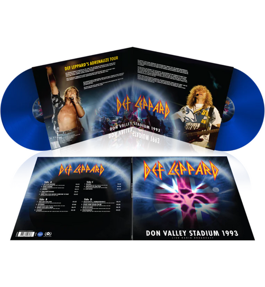 Def Leppard – Don Valley Stadium 1993 (Limited Edition Double Album on 180g Blue Vinyl)