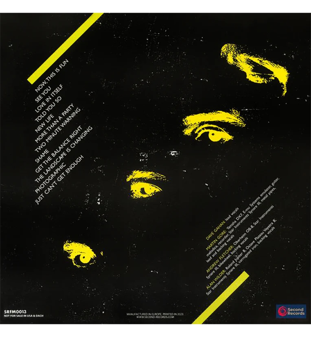 Depeche Mode – Live at the Hammersmith Odeon, London, 1983 (Limited Edition on 180g Cloudy Yellow Vinyl)