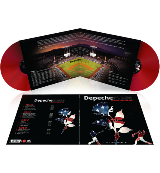 Depeche Mode – Dodgers Stadium, Los Angeles, 1990 (Limited Edition Double Album on 180g Red Vinyl)