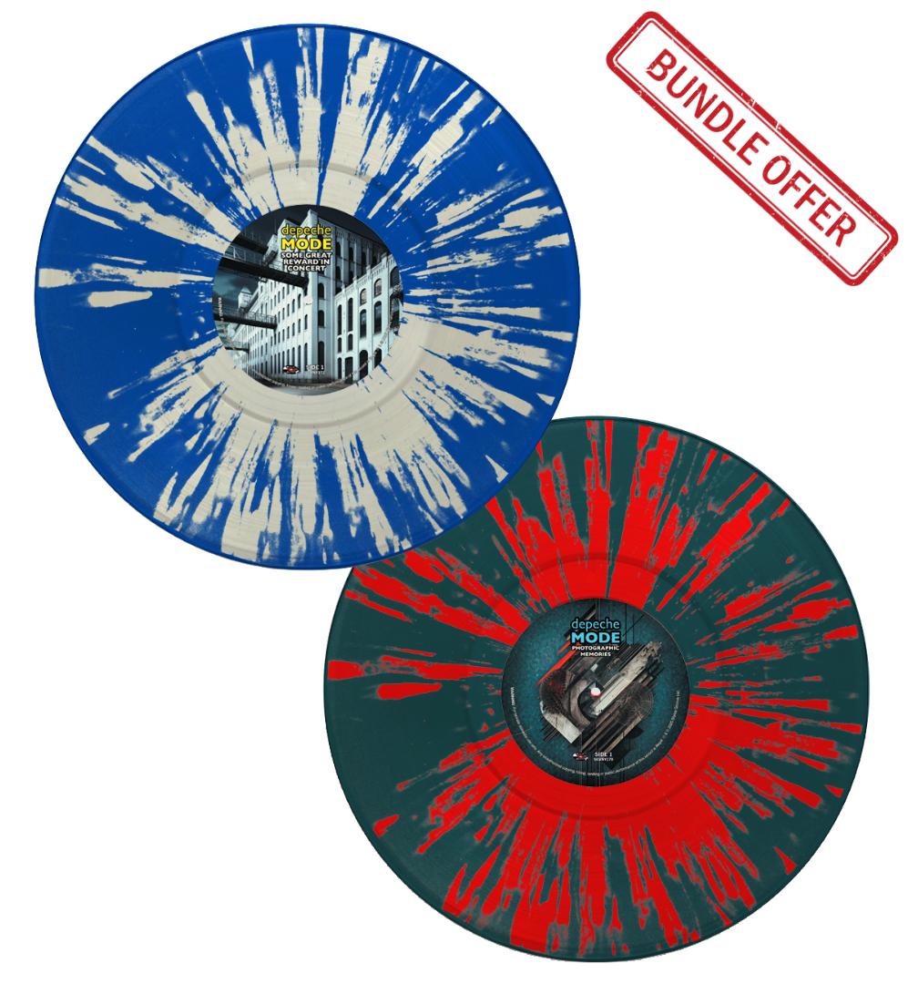 Depeche Mode - Switzerland 1984 (2-LP Limited Edition Bundle on Splatter Vinyl)