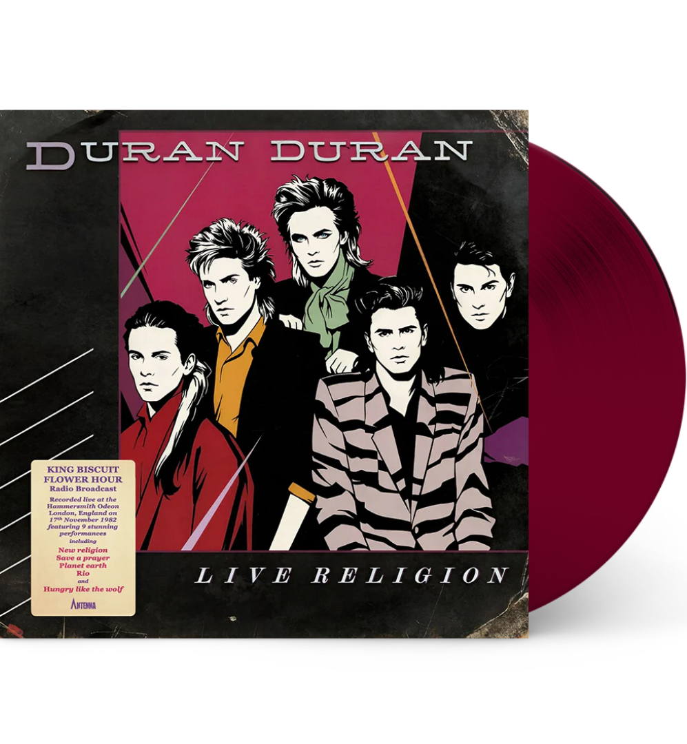 DURAN DURAN RELIGION レコード Duran Duran – Live Religion | Limited Edition Red Vinyl – Stylus