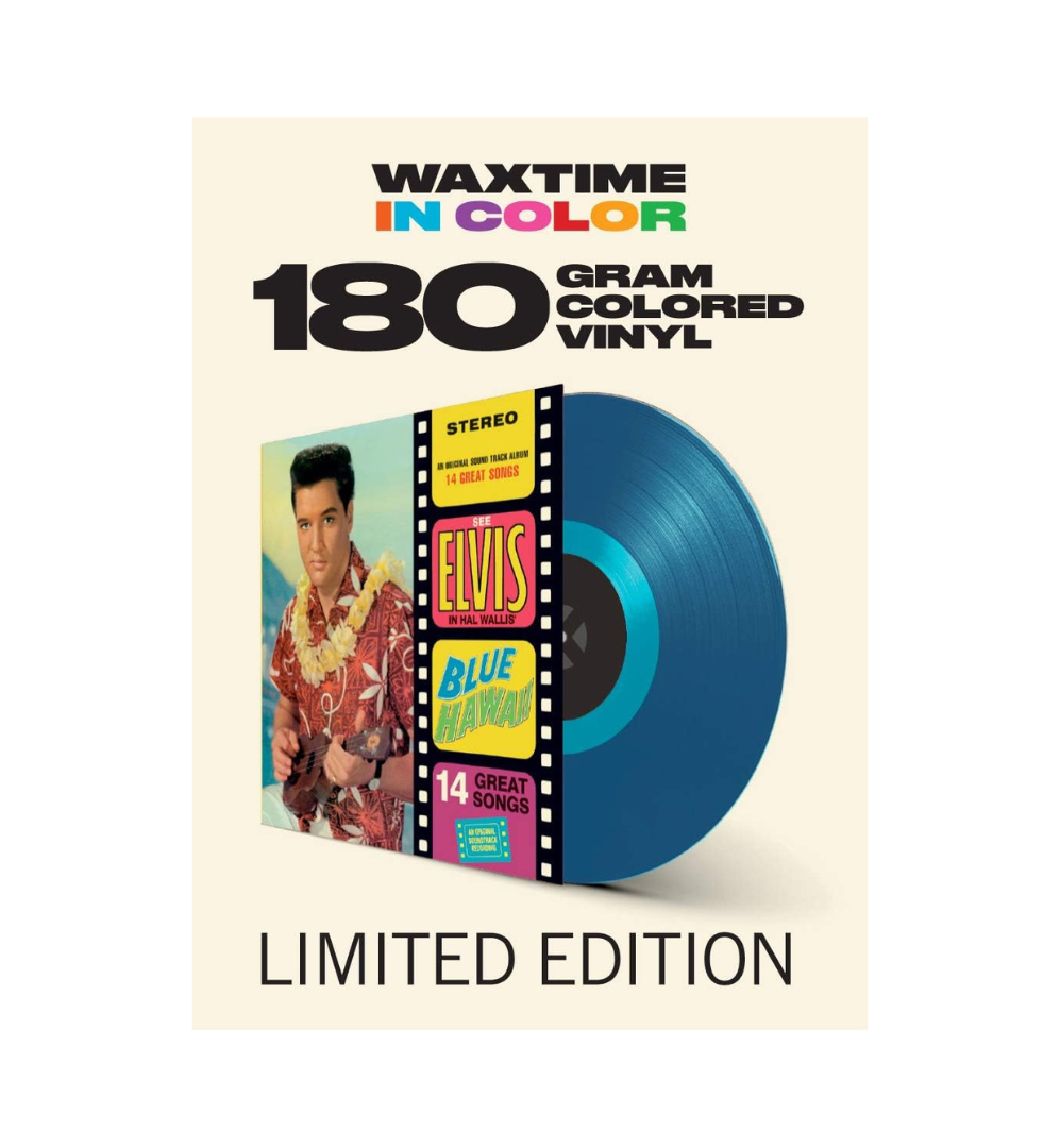 Elvis Presley - Hawaii Blue (Limited Edition on 180g Transparent Blue Vinyl)