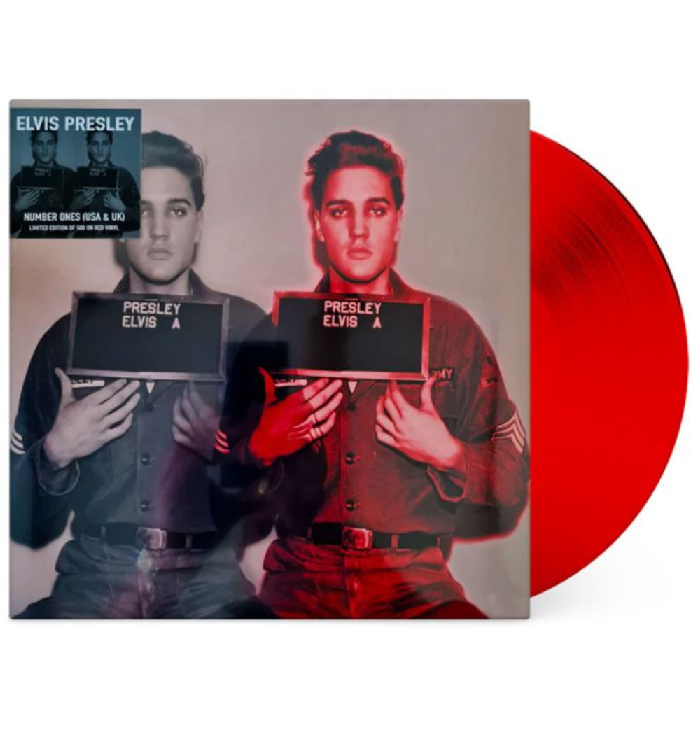 Elvis Presley - Number Ones - USA & UK (Limited Edition on Red Vinyl)