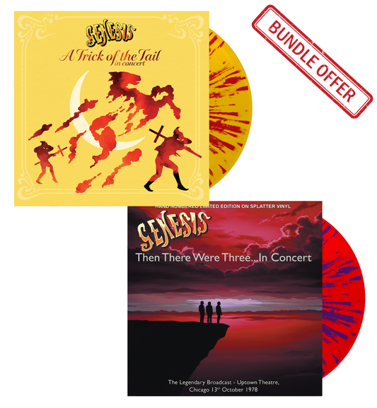 Genesis - In Concert 1976-1978 (2-LP Limited Edition Bundle on Splatter Vinyl)
