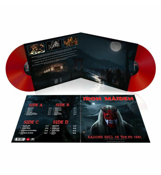 Iron Maiden - Raising Hell in Tokyo 1981 (Limited Edition Double Album on 180g Red Vinyl)