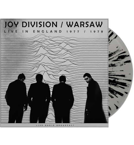 Joy Division / Warsaw – Live in England 1977/1978 (12-Inch Album on 180g Splatter Vinyl)