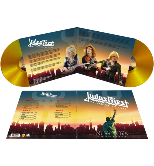 Judas Priest – Palladium NY 1981 (Limited Edition Double Album on 180g Yellow Vinyl)