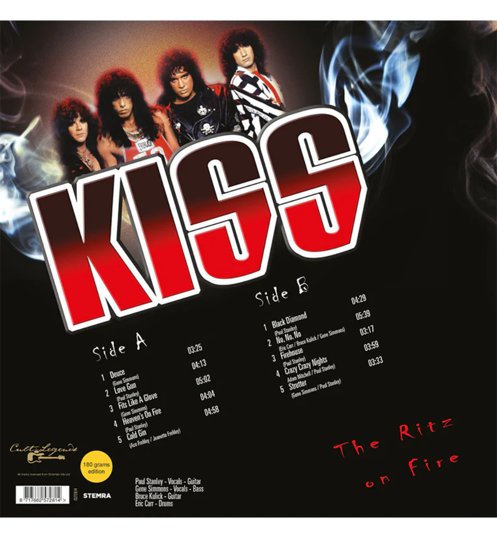 Kiss – The Ritz On Fire: Live in NYC, 1988 (12-Inch Album on 180g Vinyl)