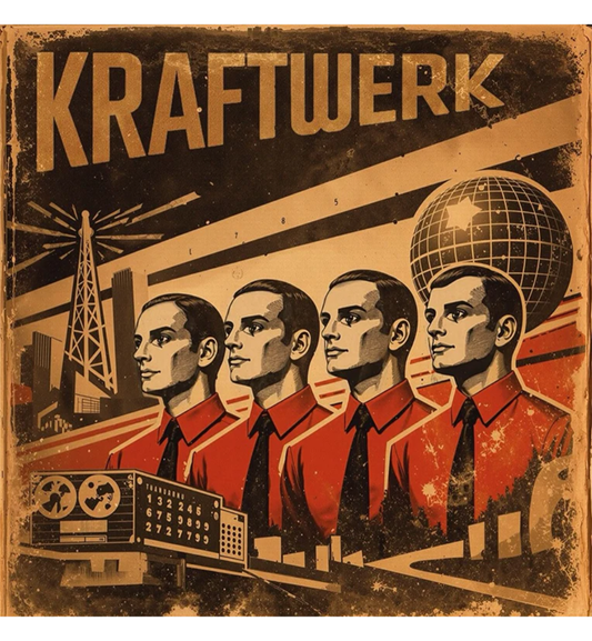 Kraftwerk – Live in the UK 1975 (Limited Edition on Red Vinyl)