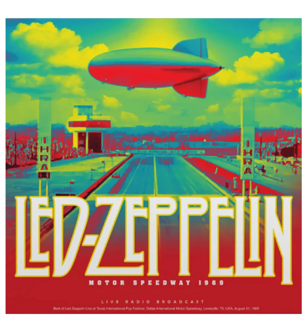 Led Zeppelin - Motor Speedway 1969 (Limited Edition on 180g Transparent Lime Green Vinyl)