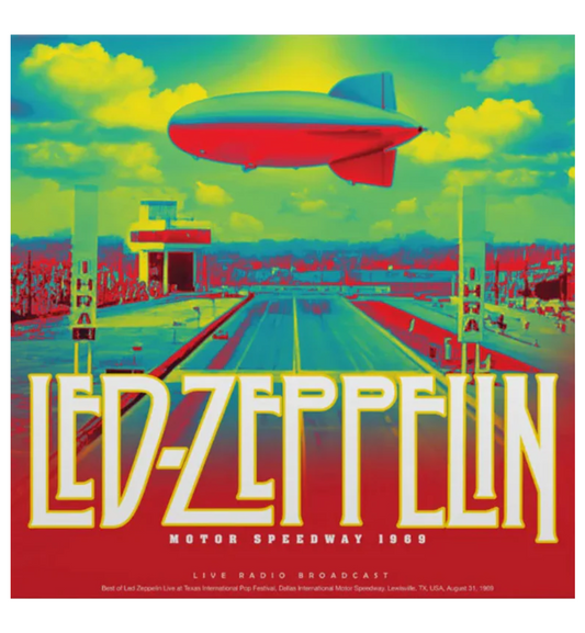 Led Zeppelin - Motor Speedway 1969 (Limited Edition on 180g Transparent Lime Green Vinyl)