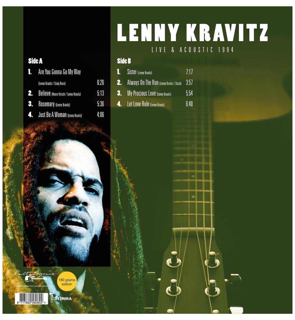 Lenny Kravitz - Live & Acoustic 1994 (180g Vinyl)