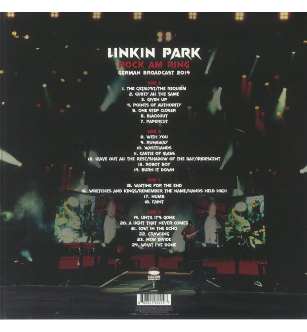 Linkin Park - Rock Am Ring (12-Inch Double Album on Clear Vinyl)