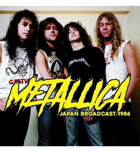 Metallica – Japan Broadcast 1986 (Limited Edition Double Album on Yellow Vinyl)