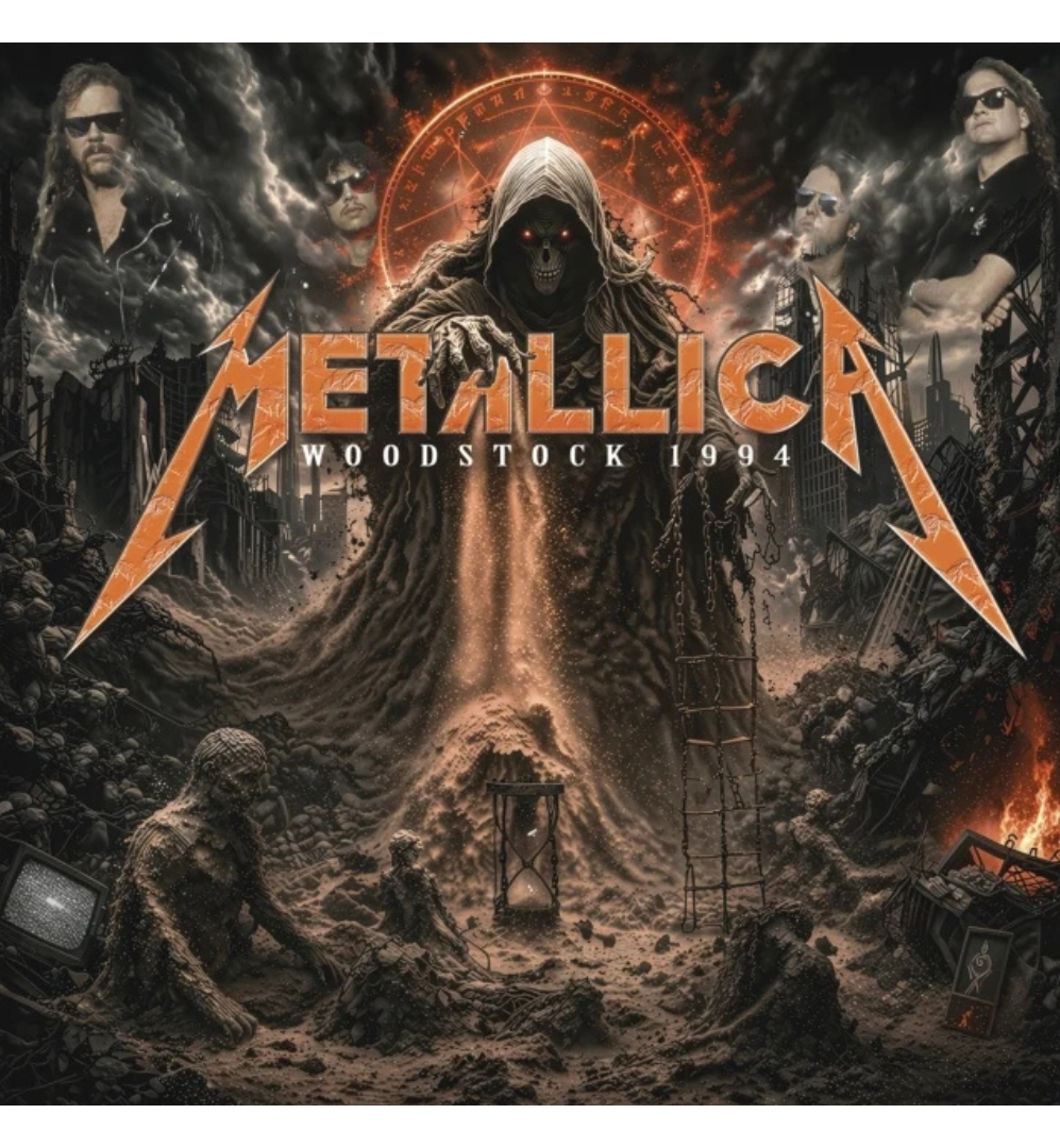 Metallica – Woodstock 1994 (Limited Edition on Orange Vinyl)