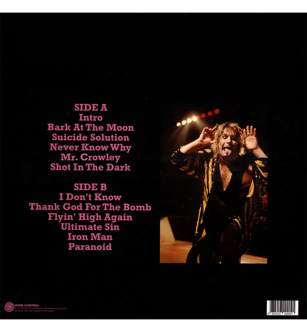 Ozzy Osbourne – A Nameless Grave: Live at the Kemper Arena, Kansas City, 1986 (Limited Edition 12-Inch Album)
