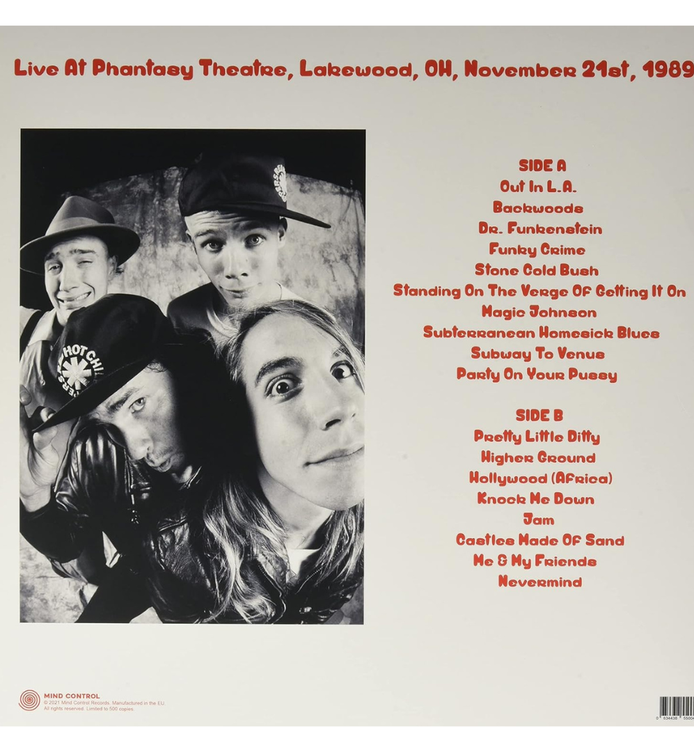 Red Hot Chili Peppers - Subway To Venus: Lakewood, Ohio ‘89 (Limited Edition on Pink Vinyl)