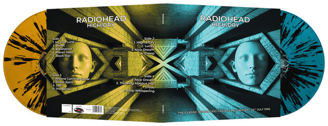 Radiohead - High/Dry (Limited Edition Hand Numbered Double Album on Splatter Vinyl)