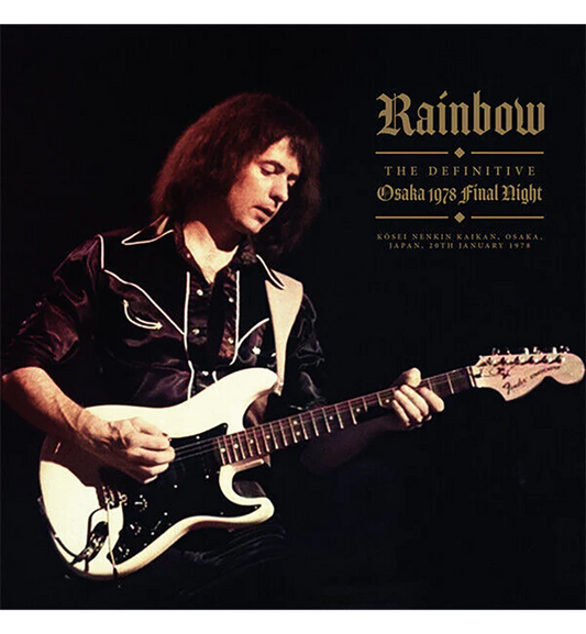 Rainbow – Osaka 1978: Final Night (Double Album on Red Vinyl in Gatefold Sleeve)