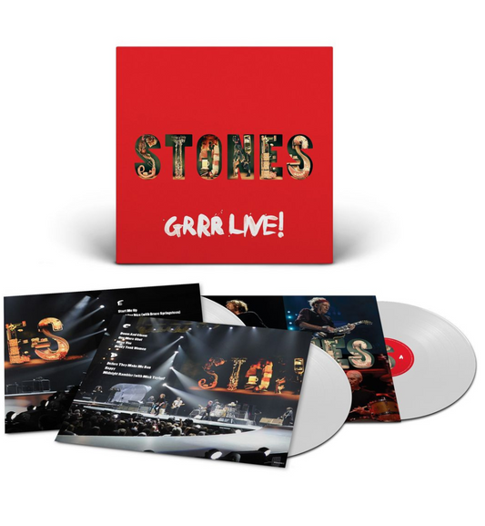 The Rolling Stones - GRRR Live! (Limited Edition Triple Album on 180g White Vinyl)