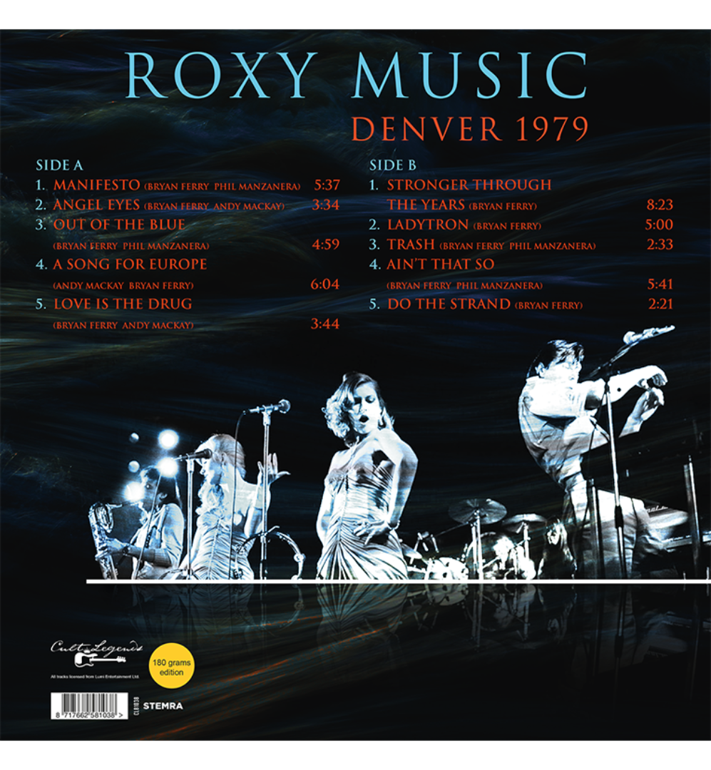 Roxy Music – Denver 1979 (12-Inch Album on 180g Vinyl)