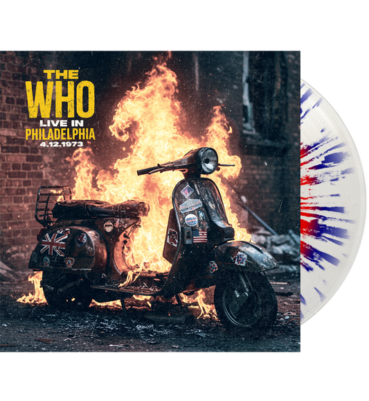 The Who - Live in Philadelphia 1973 (Limited Edition Hand Numbered Double Album on Splatter Vinyl)