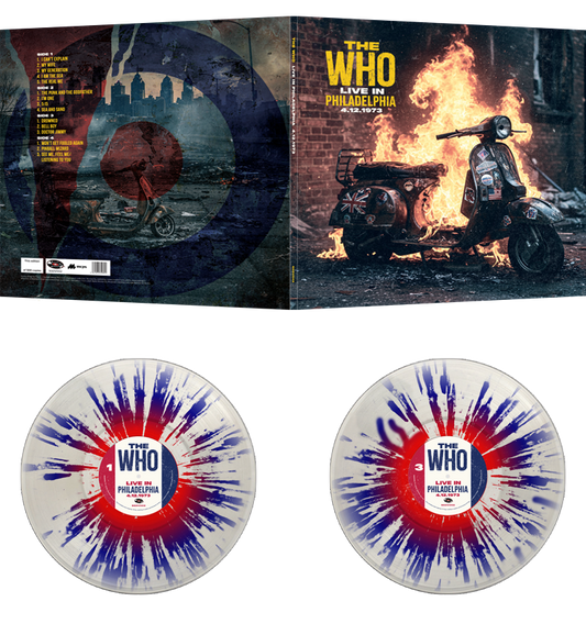 The Who - Live in Philadelphia 1973 (Limited Edition Hand Numbered Double Album on Splatter Vinyl)